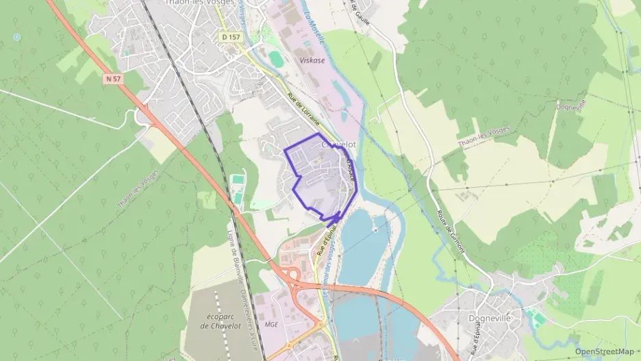 Appartement 62 m² quatre pièces à vendre à Chavelot