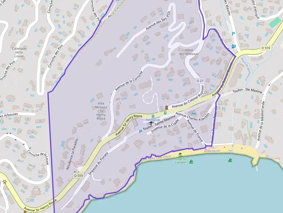 Appartement 36 m² deux pieces à vendre à Rayol-Canadel-sur-Mer