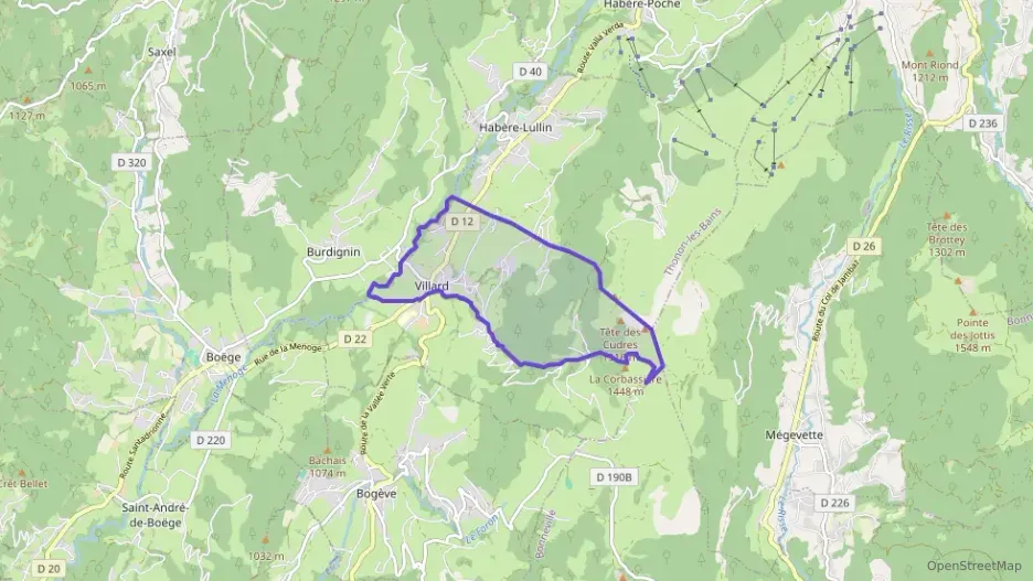 Appartement 108 m² quatre pièces à vendre à Villard