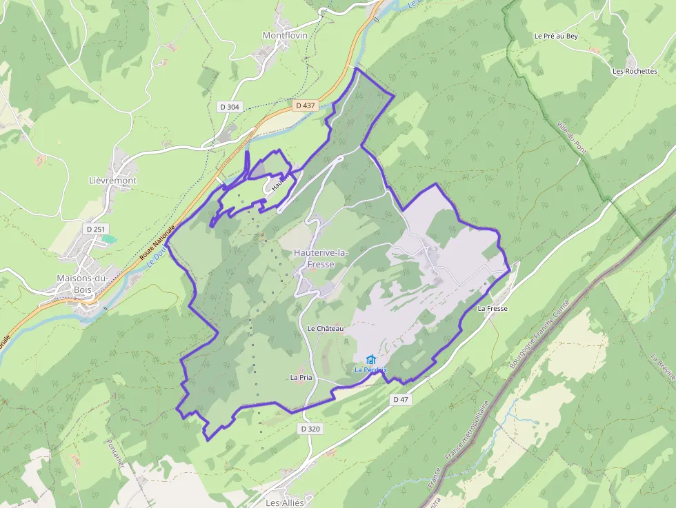 Appartement 53 m² deux pieces à vendre à Hauterive-la-Fresse