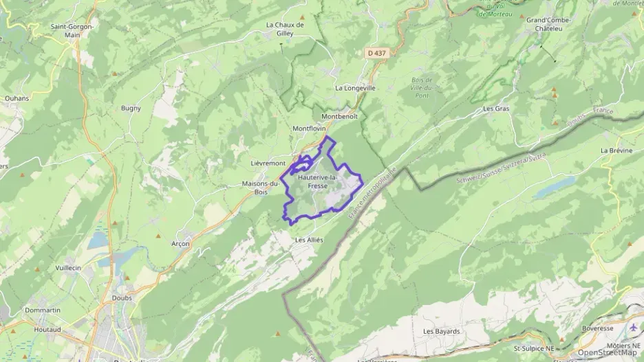 Appartement 53 m² deux pieces à vendre à Hauterive-la-Fresse Appartement 53 m² deux pieces à vendre à Hauterive-la-Fresse