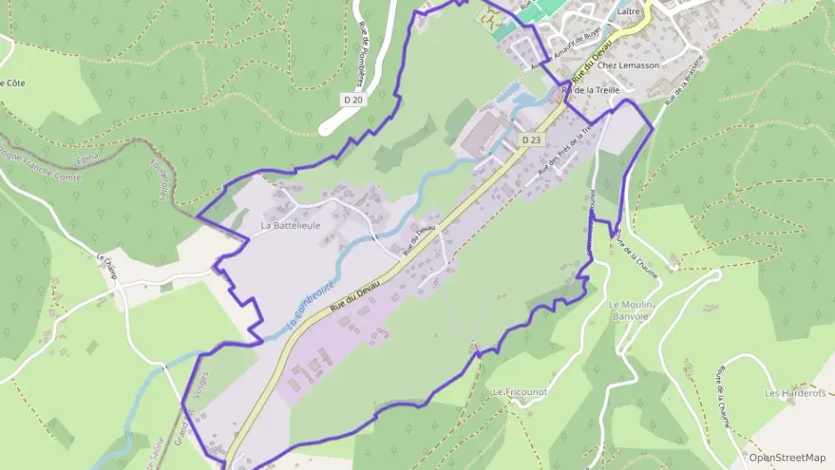 Appartement 33 m² deux pieces à vendre à Le Val-d`Ajol