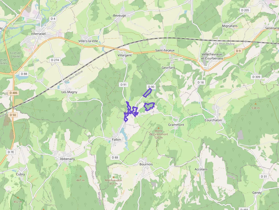 Appartement 48 m² trois pièces à vendre à Mélecey