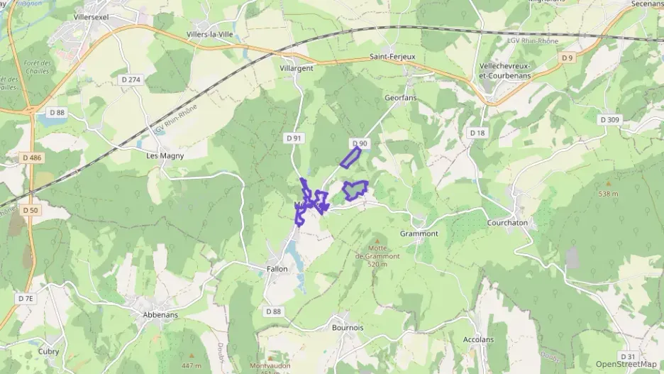 Appartement 48 m² trois pièces à vendre à Mélecey