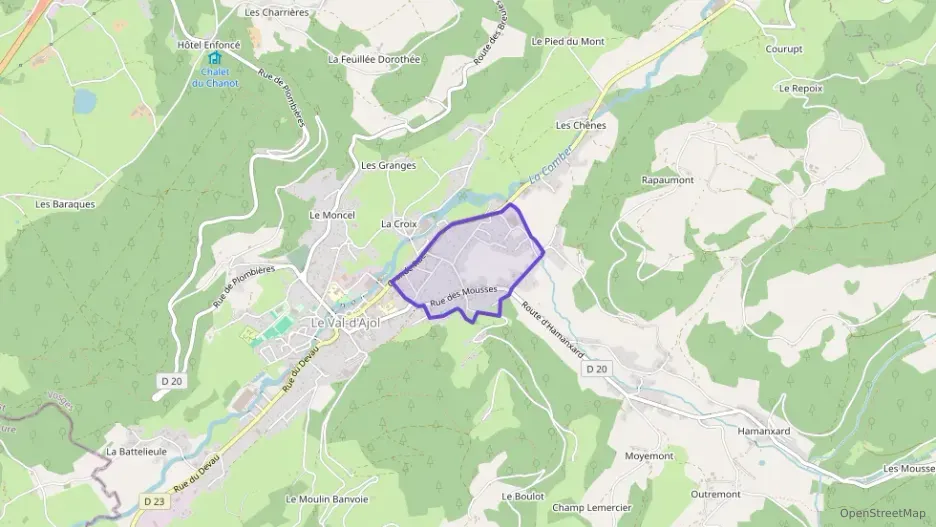 Appartement 55 m² trois pièces à vendre à Le Val-d`Ajol