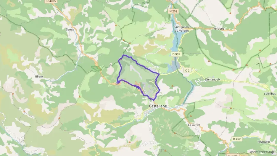 Appartement 45 m² trois pièces à vendre à Castellane