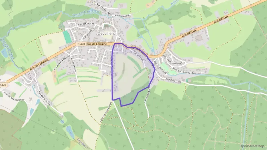 Appartement 95 m² quatre pièces à vendre à Deyvillers