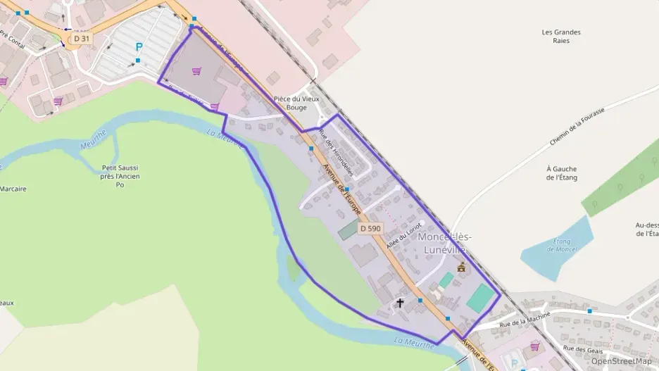 Appartement 34 m² trois pièces à vendre à Moncel-lès-Lunéville Appartement 34 m² trois pièces à vendre à Moncel-lès-Lunéville