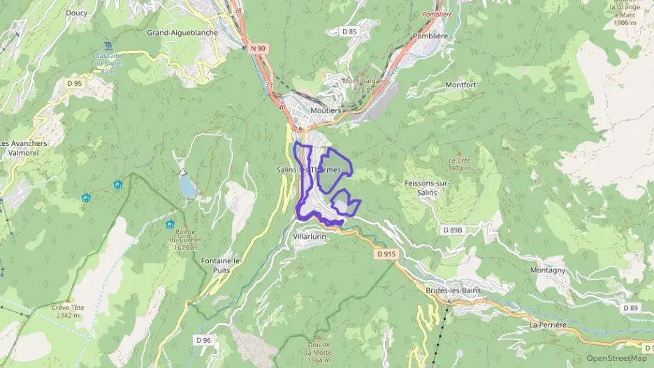 Appartement 76 m² trois pièces à vendre à Salins-Fontaine