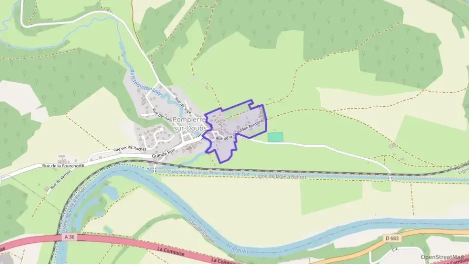 Appartement 20 m² deux pieces à vendre à Pompierre-sur-Doubs
