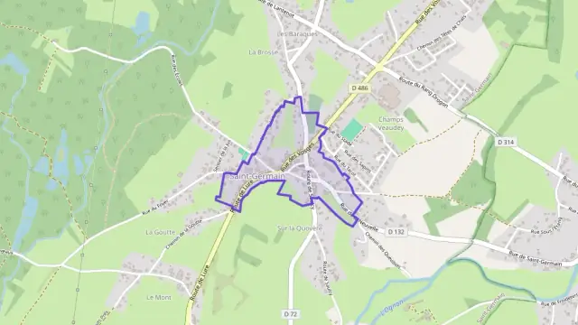 Appartement 74 m² trois pièces à vendre à Saint-Germain