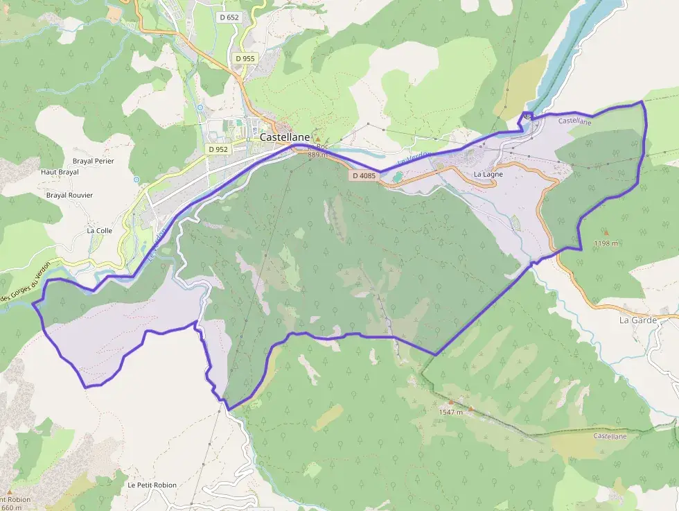 Appartement 66 m² trois pièces à vendre à Castellane