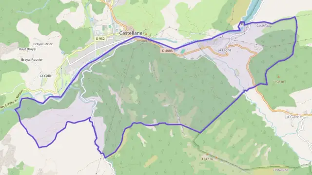 Appartement 66 m² trois pièces à vendre à Castellane