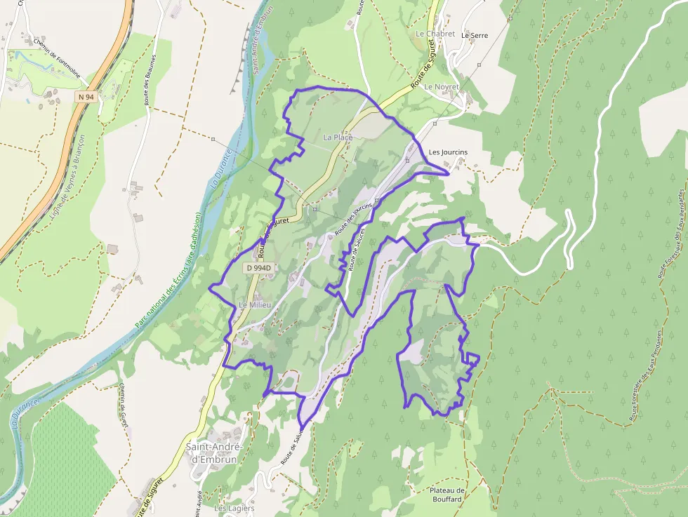 Appartement 100 m² quatre pièces à vendre à Saint-André-d`Embrun
