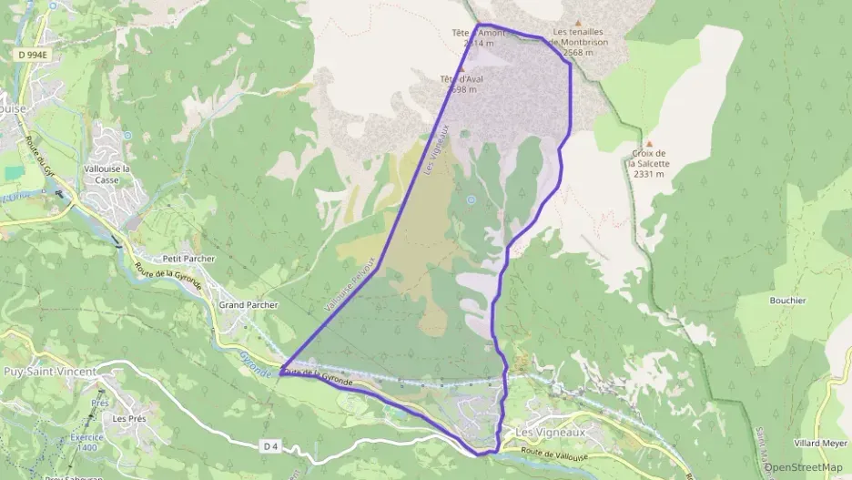 Appartement 65 m² trois pièces à vendre à Les Vigneaux