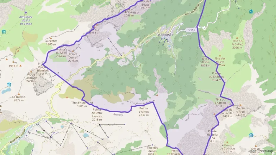 Appartement 54 m² trois pièces à vendre à Le Reposoir