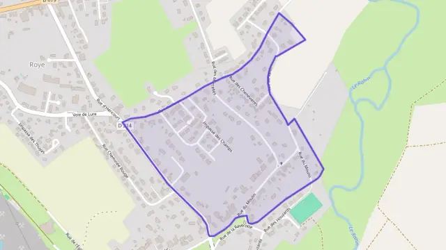 Appartement 46 m² deux pieces à vendre à Roye