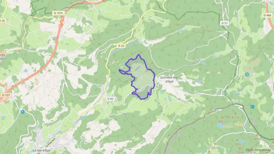 Appartement 90 m² quatre pièces à vendre à Girmont-Val-d`Ajol Appartement 90 m² quatre pièces à vendre à Girmont-Val-d`Ajol