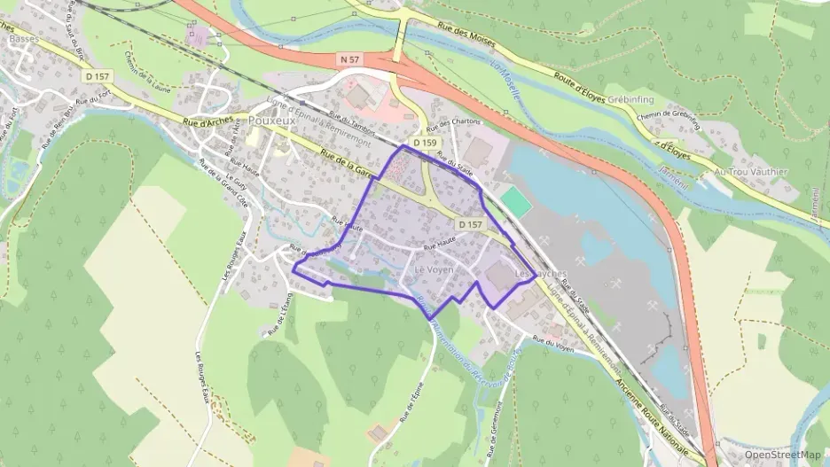 Appartement 70 m² trois pièces à vendre à Pouxeux