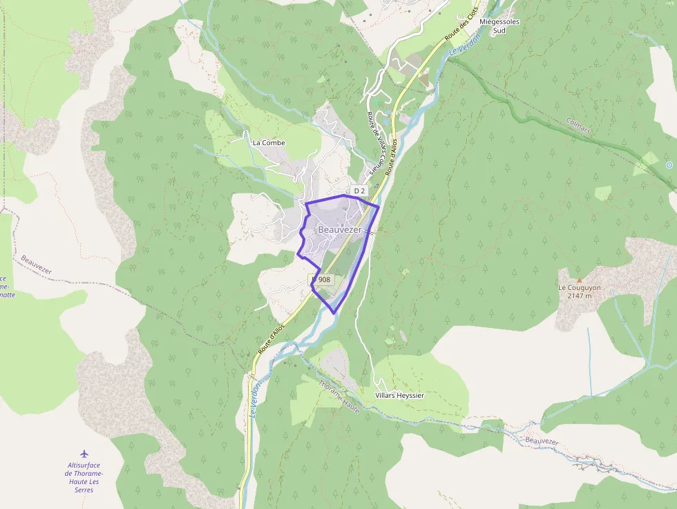 Appartement 36 m² une piece à vendre à Beauvezer