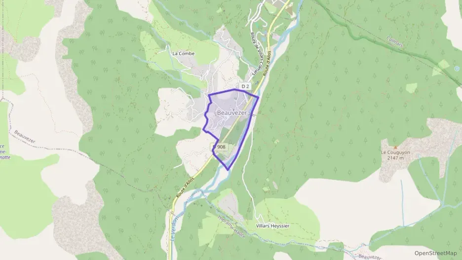 Appartement 36 m² une piece à vendre à Beauvezer