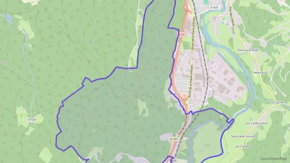 Appartement 94 m² cinq pièces à vendre à Saint-Nabord Appartement 94 m² cinq pièces à vendre à Saint-Nabord