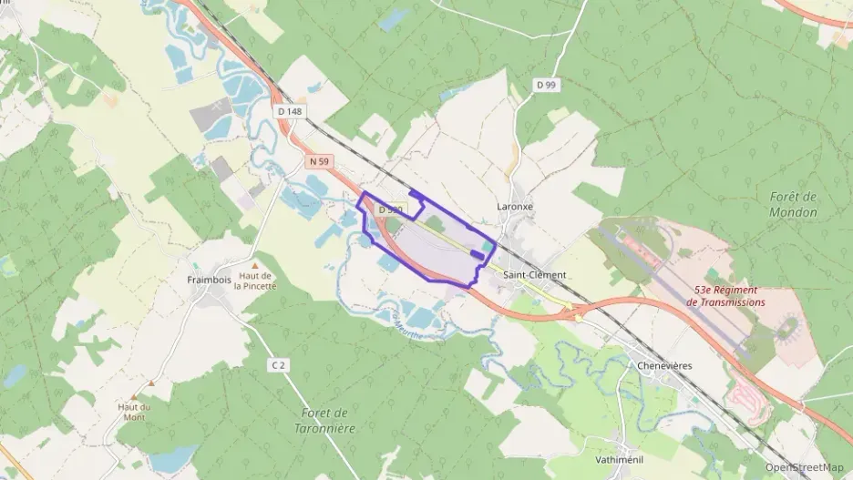 Appartement 44 m² deux pieces à vendre à Laronxe Appartement 44 m² deux pieces à vendre à Laronxe