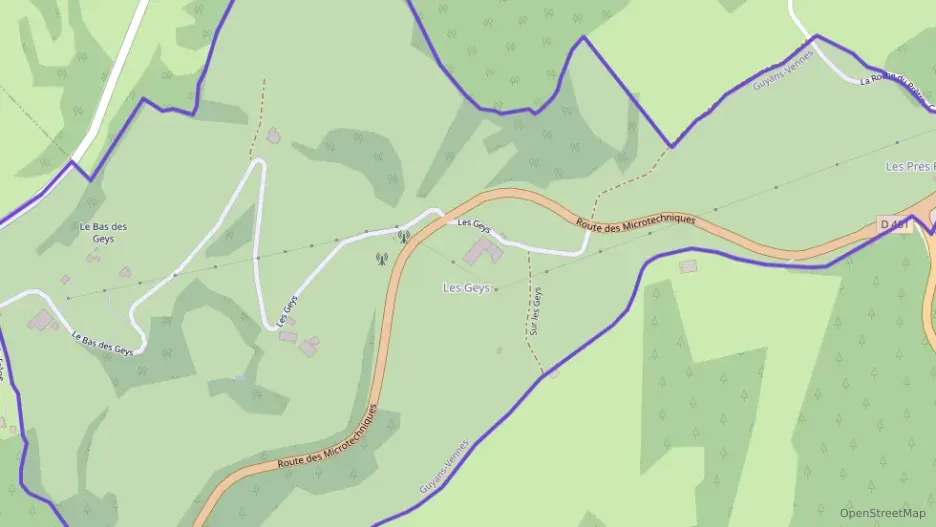 Appartement 54 m² deux pieces à vendre à Guyans-Vennes