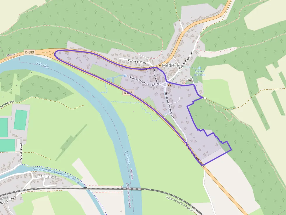 Appartement 79 m² trois pièces à vendre à Médière