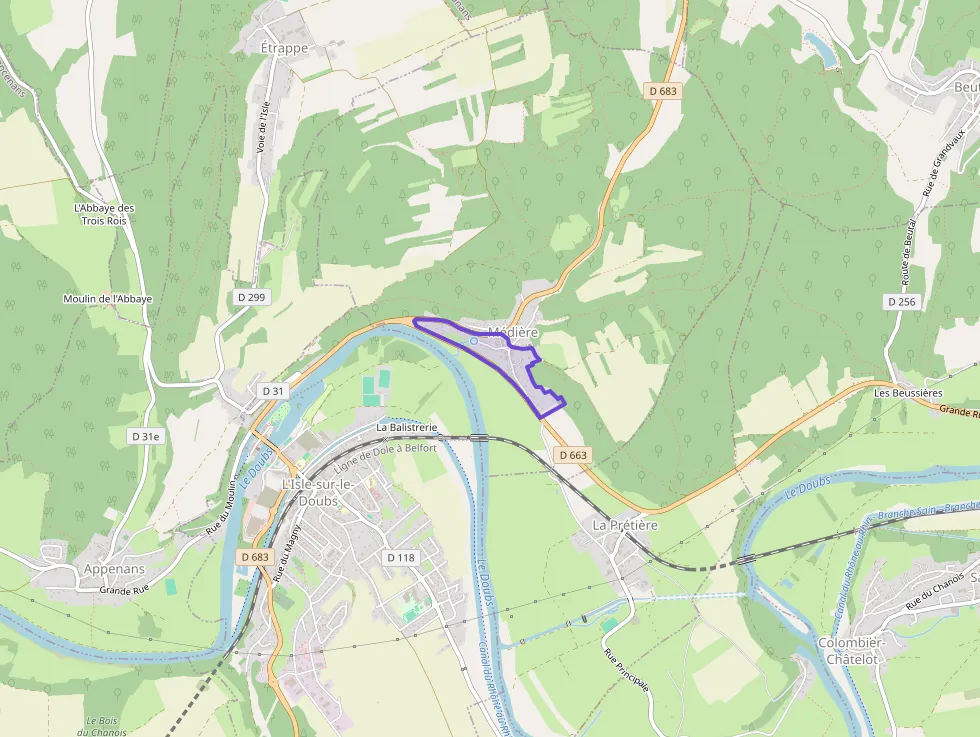 Appartement 79 m² trois pièces à vendre à Médière