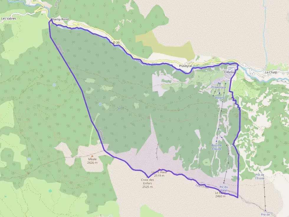 Appartement 39 m² deux pieces à vendre à Crévoux