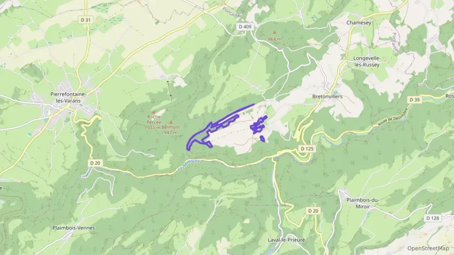 Appartement 98 m² quatre pièces à vendre à Bretonvillers Appartement 98 m² quatre pièces à vendre à Bretonvillers