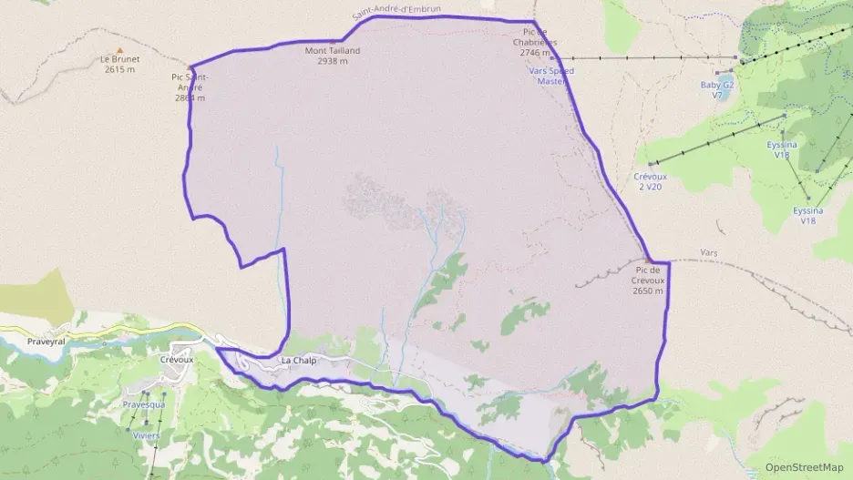 Appartement 35 m² deux pieces à vendre à Crévoux Appartement 35 m² deux pieces à vendre à Crévoux