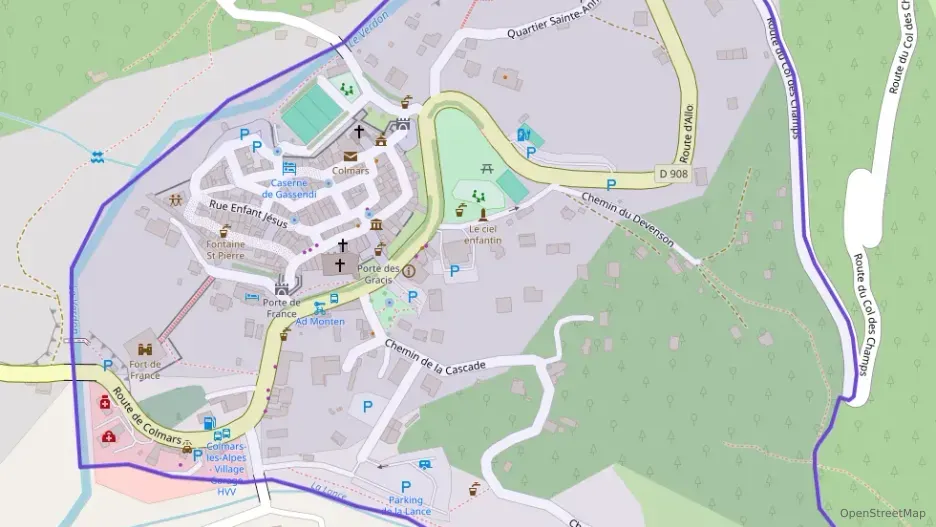 Appartement 20 m² une piece à vendre à Colmars Appartement 20 m² une piece à vendre à Colmars