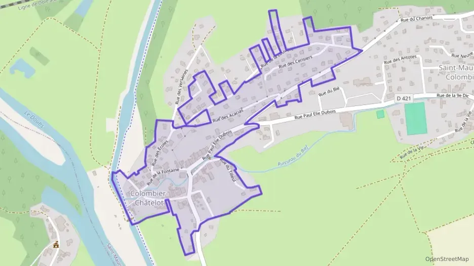 Appartement 75 m² trois pièces à vendre à Saint-Maurice-Colombier