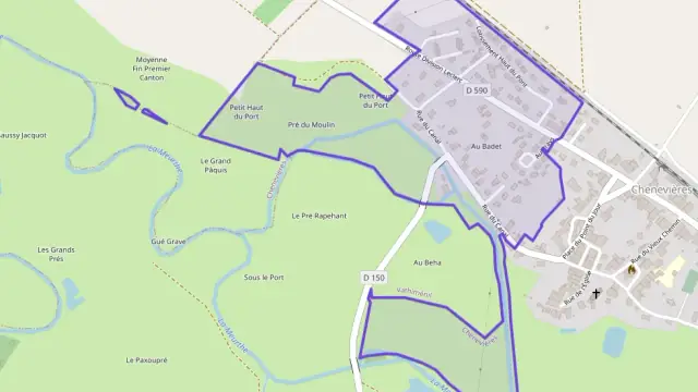 Appartement 45 m² deux pieces à vendre à Chenevières