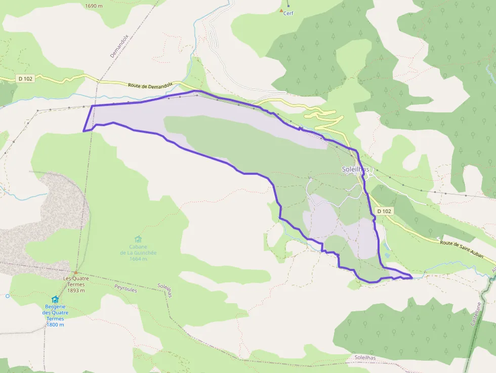 Appartement 69 m² trois pièces à vendre à Soleilhas