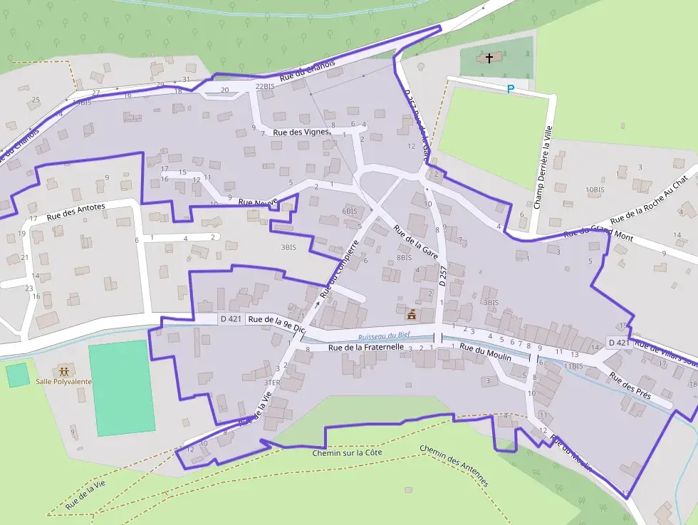 Appartement 95 m² quatre pièces à vendre à Saint-Maurice-Colombier