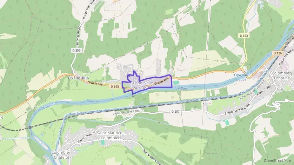 Appartement 59 m² trois pièces à vendre à Longevelle-sur-Doubs Appartement 59 m² trois pièces à vendre à Longevelle-sur-Doubs