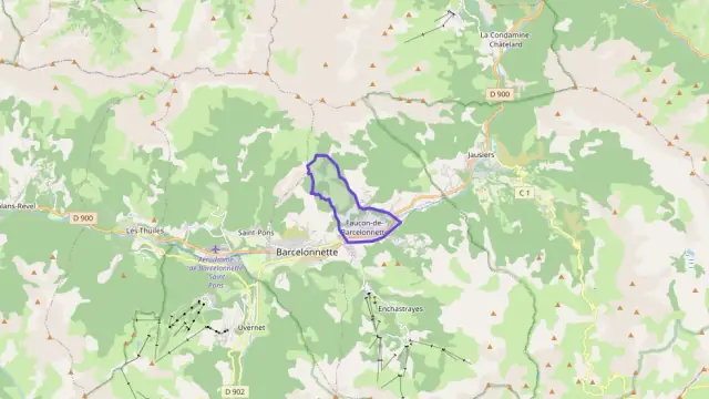 Appartement 108 m² quatre pièces à vendre à Faucon-de-Barcelonnette