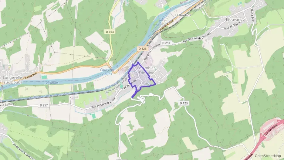 Appartement 38 m² une piece à vendre à Colombier-Fontaine