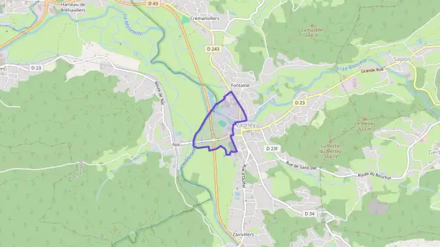 Appartement 83 m² trois pièces à vendre à Vagney