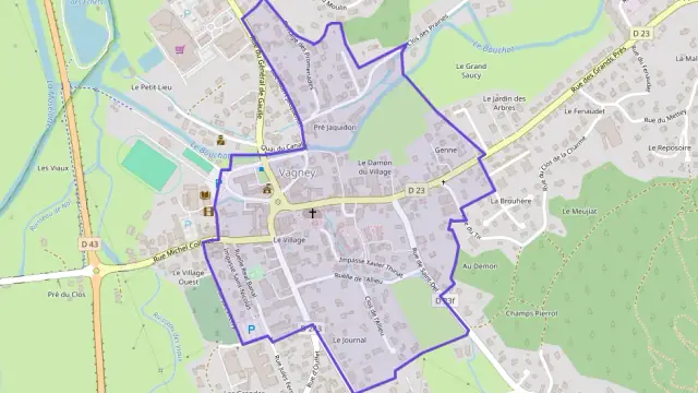 Appartement 42 m² trois pièces à vendre à Vagney