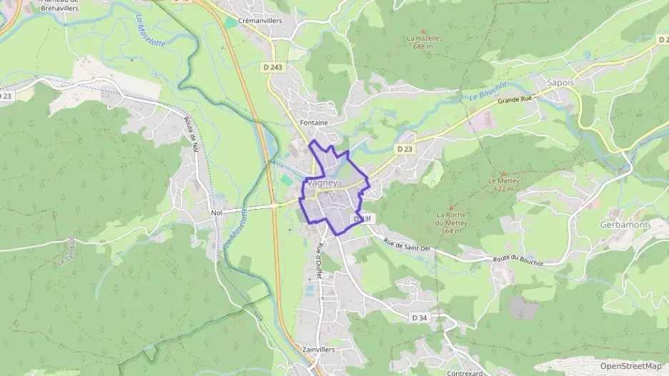 Appartement 42 m² trois pièces à vendre à Vagney