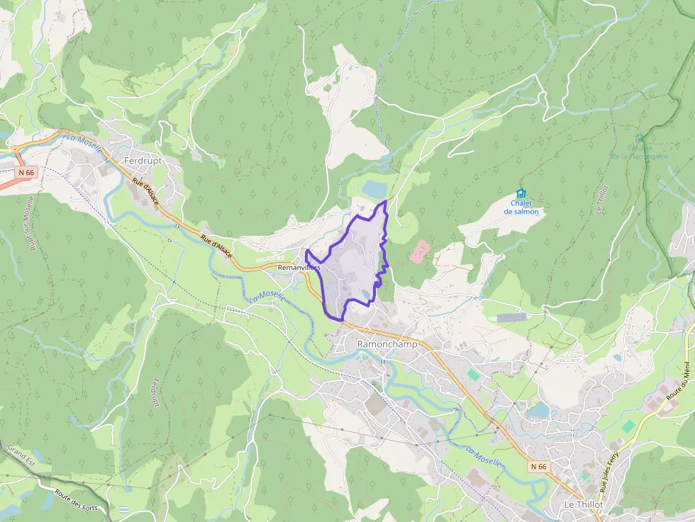 Appartement 46 m² deux pieces à vendre à Ramonchamp