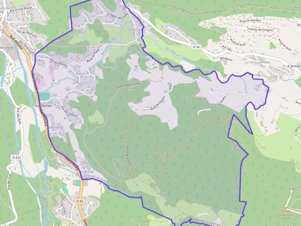 Appartement 45 m² trois pièces à vendre à Basse-sur-le-Rupt