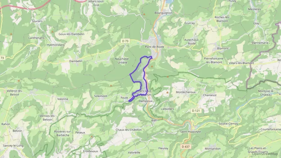 Appartement 92 m² trois pièces à vendre à Villars-sous-Dampjoux