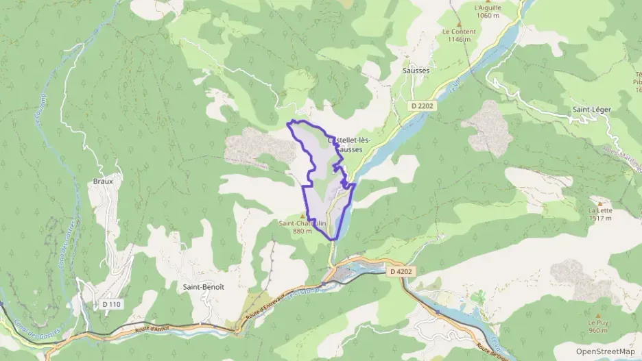 Appartement 73 m² quatre pièces à vendre à Castellet-lès-Sausses