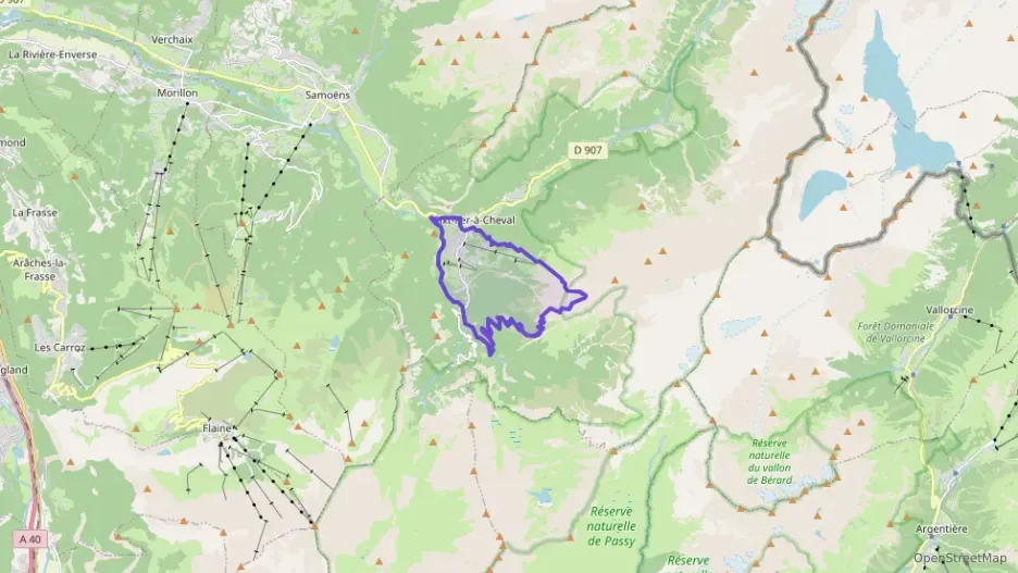 Appartement 60 m² deux pieces à vendre à Sixt-Fer-à-Cheval