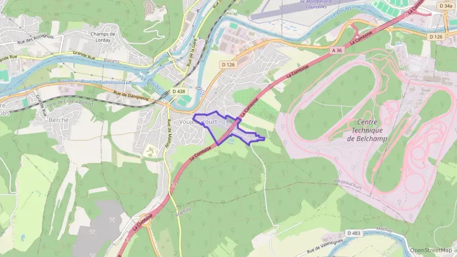 Appartement 70 m² trois pièces à vendre à Voujeaucourt